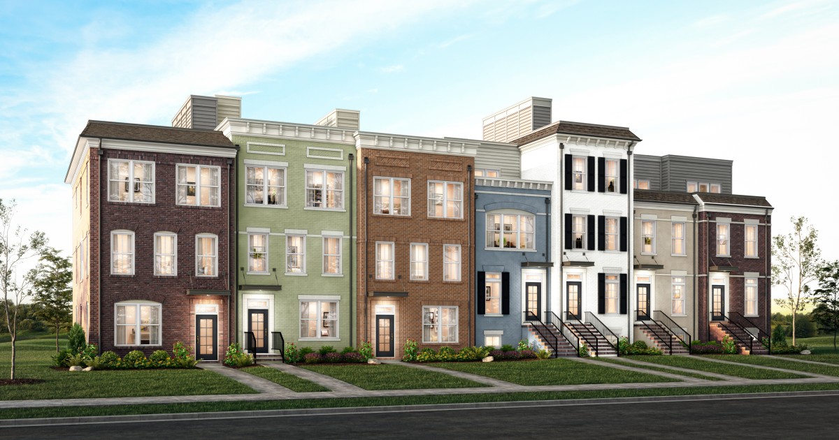A First Look at the Three & FourBedroom Townhomes Coming Soon to